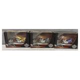 (3) Nascar Hot Wheels Motorcycles SEALED
