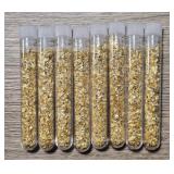 (8) Vials of Gold Foil Leaf Flakes #3