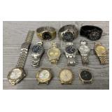 (14) Various Vintage Mens Watches