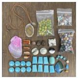 Assortment of Stone Beads