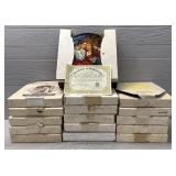 (16) Edwin Knowles Collector Plates