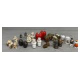 (25) Various Salt and Pepper Shakers