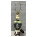 Antique Marble Base Lamp