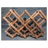 Old Wood According Wine Rack
