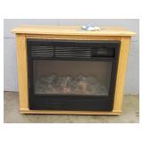 Heatsurge Electric Fireplace on Wheels w/ Remotes