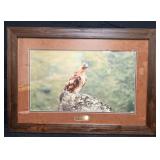 Signed Print In Frame