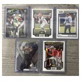 (5) Seattle Seahawks Rookie Cards