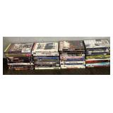 (46) Assorted DVDï¿½s and Tape