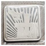 1 oz Silver Eagle / Cross / Flag Bar
