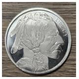 One Ounce Indian/Buffalo Silver Round #3