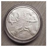 1 oz Silver The Gambler Round
