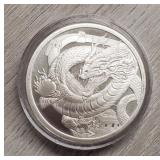 1 oz Silver The Chinese Dragon Round