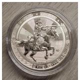 1 oz Silver Cowboy / Rifleman Round