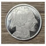 One Ounce Indian/Buffalo Silver Round #2