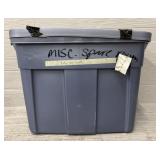 18-Gallon Storage Bin w/Lid