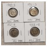 Mercury Dimes **SEE BELOW**