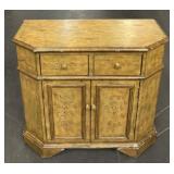 Vintage Rustic Shabby Chic 4-Drawer Credenza