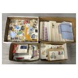 Assortment of Various US & Foreign Stamps & Covers