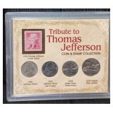 Thomas Jefferson Coin & Stamp Collection