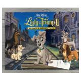 (4) Lady and the Tramp II Lithographs SEALED