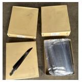 (240) 4' Stainless Steel Knife Blades