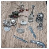 Variety of Vintage Board Game Peices