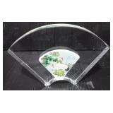 JACARTE Exquisite Hand Painted Glass Vase  # 4