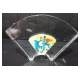 JACARTE Exquisit Hand Painted Glass Vase #3