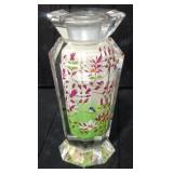 JACARTE Exquisite Hand Painted Glass Vase