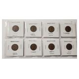 (8) Wheat Cents **SEE BELOW**