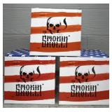 (3) Assorted Smokinï¿½ Skull Mugs SEALED