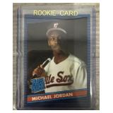 Michael Jordan Rated Rookie Baseball Card