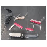 (5) Pocket Knives