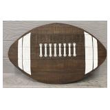 Wooden Football Sign