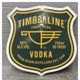 Timberline Vodka Metal Sign