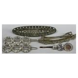 1950s Hair Barrettes