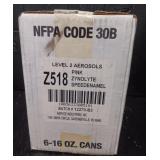 Pink Zynolyte Speed Enamel Aerosol Cans Sealed