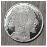 One Ounce Indian/Buffalo Silver Round #5