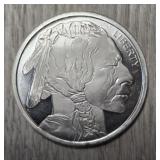 One Ounce Indian/Buffalo Silver Round #6
