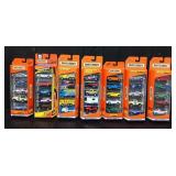 (7) Pkgs of Die-Cast Cars & Trucks