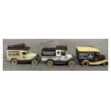(3) Vintage Hersheyï¿½s Die Cast Trucks