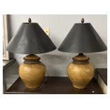 (2) Large Table Lamps