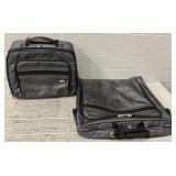 Hartmann Wheeled Carry-On w/ Matching Garment Bag