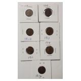 (7) Lincoln Cents **SEE BELOW **