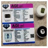 (2) Gemstones SEE DESCRIPTION  #2