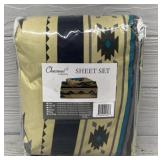 Aztec Design King Sheet Set