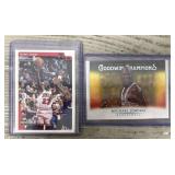 (2) Mint Michael Jordan Basketball Cards