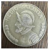 1970 Panama Medio Balboa w/ 40% Silver #2