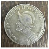 1970 Panama Medio Balboa w/ 40% Silver #1