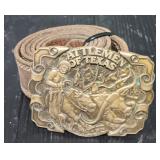 Carhartt Leather Belt & Buckle